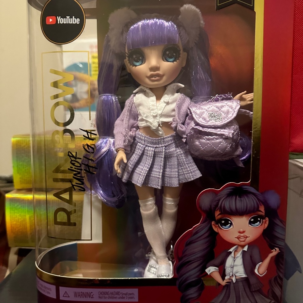 Rainbow   jr high violet